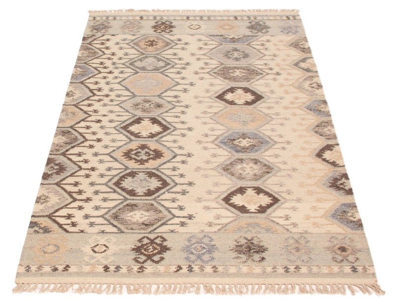 Vintage Hand Woven Area Rug 5'1" x 8'2" Traditional Wool Oriental Carpet gallery