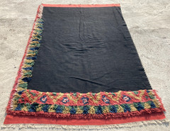 Vintage Handmade Traditional Lovely Moroccan Kilim Floor Rug Carpet 217×138 cm
