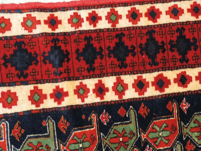 5x6ft. Handmade Caucasian Shirvan Wool Rug gallery