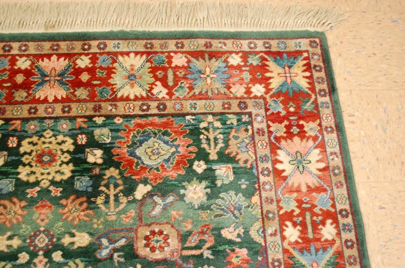 MINT AUTHENTIC AMERICAN KARASTAN KUBA DESIGN RUG 5.9x9 PATTERN # 700/797 gallery