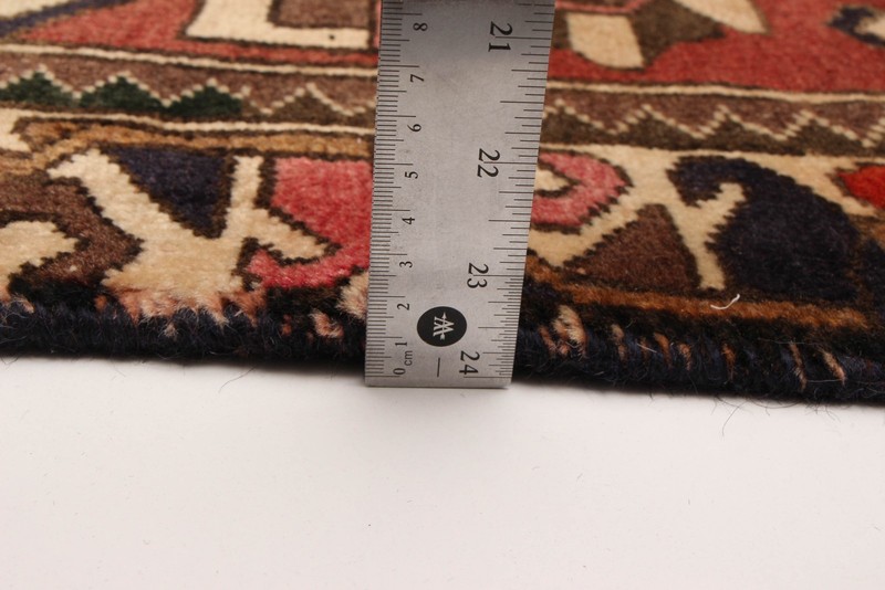 Vintage 4'6" x 8'2" Traditional Hand Knotted Vegetable Dye Wool Area Rug gallery