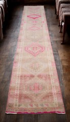 3×13 Runner HandMade Turkish Rug Muted Color Hallway Decor Actual 2.6 x 12.10 ft
