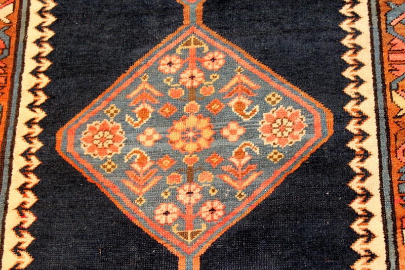 Vintage CAUCASIAN Kazak Qarabagh from Rug Early 1900 Karabakh Rugs 3'6" X 15' gallery