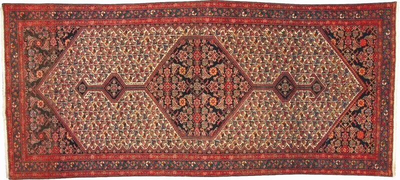 MISHIN MALAYER. Circa : 1895 Size : 4' 10" x 10' 9" gallery