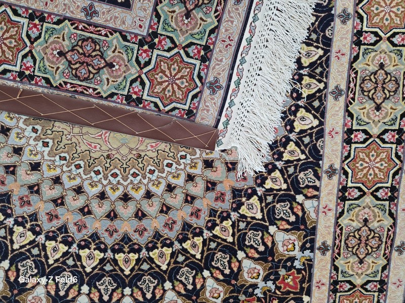 Exceptional Fine Handmade Genuine Middle Eastern Rug Gonbad Design gallery
