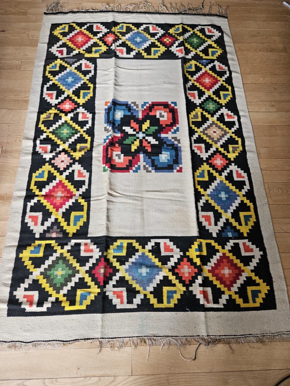 Navajo Rug 7ft × 4ft 5 1/2 1974 gallery