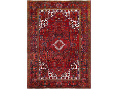 Exquisite Antique 1930-1940’s Madder Root Red,Wool Pile Heriz Rug 8’2″ x 11’10”