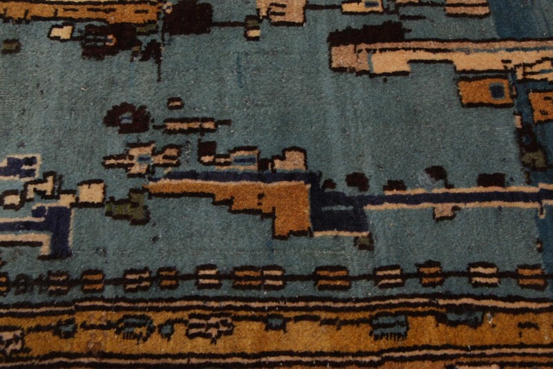 Vintage 3'5" x 5'6" Traditional Hand Knotted Vegetable Dye Wool Area Rug gallery