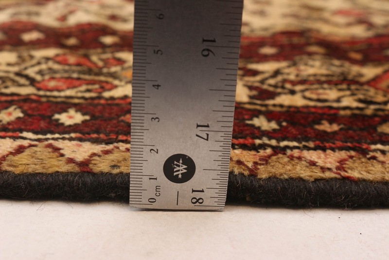Vintage Hand-Knotted Area Rug 4'4" x 6'10" Traditional Wool Carpet gallery