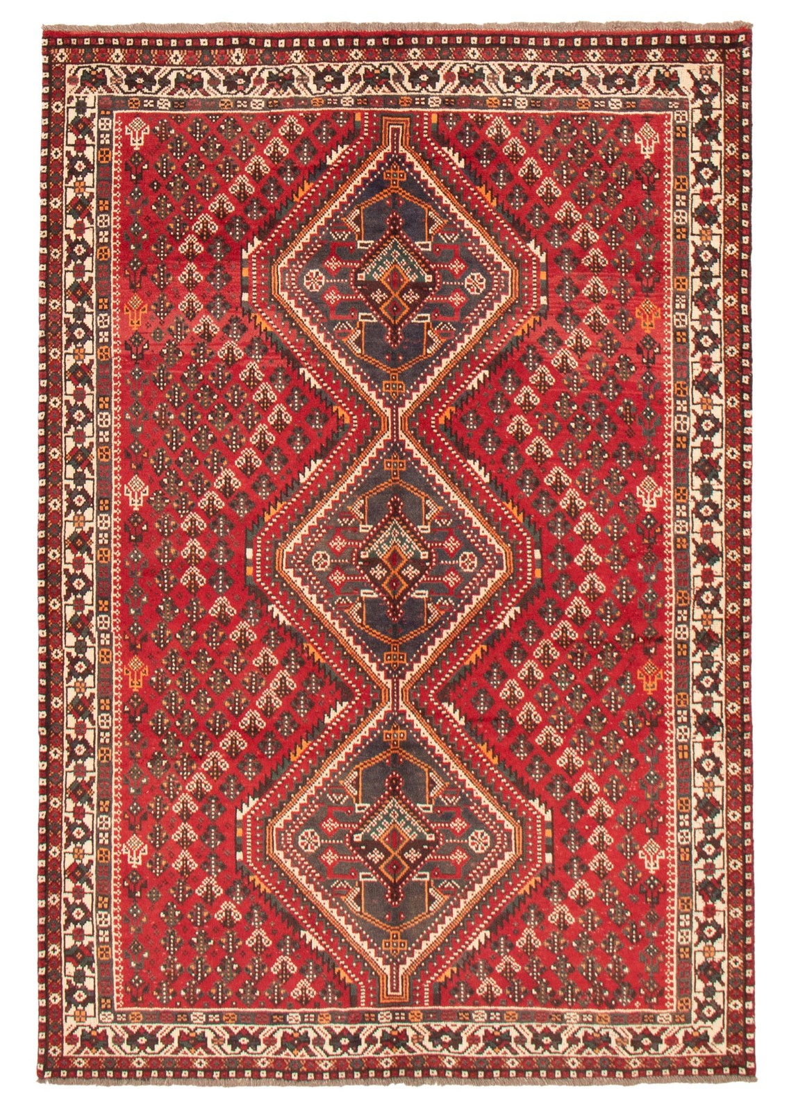 Traditional Vintage Hand-Knotted Area Rug 6'5" x 9'8" Oriental Wool Carpet gallery
