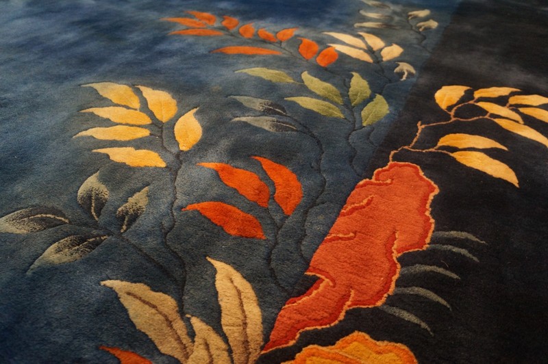 15X25 Antique Chinese Art Deco Wool Area Rug 1935 gallery