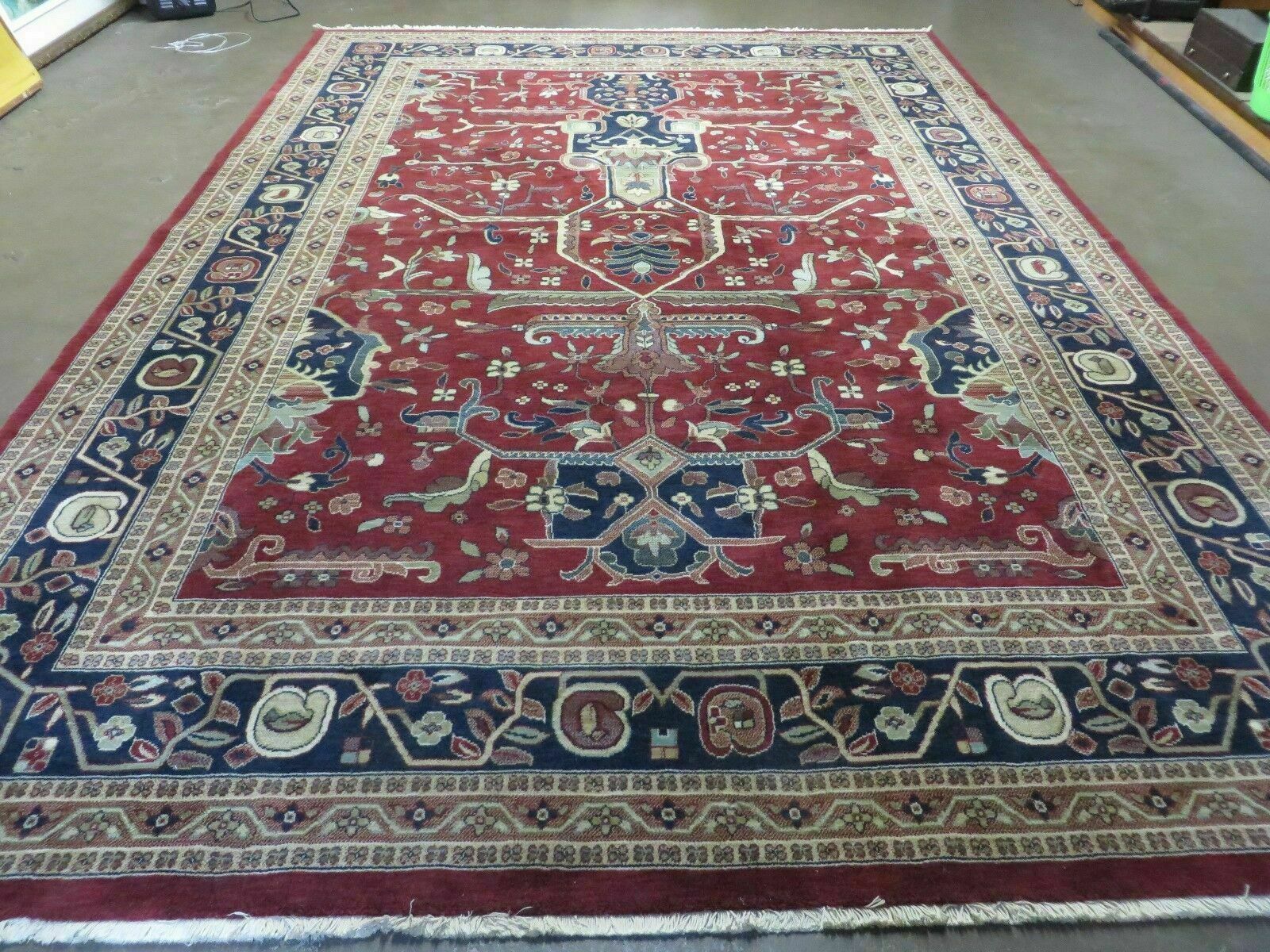 8' x 11' 7" Vintage Power Loomed Couristan European Wool Rug Belgium Forbes Nice gallery