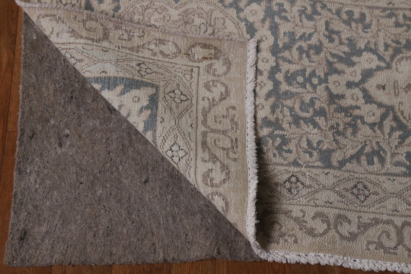 Living Room Semi-Antique Area Rug 8x13 Wool Hand-made Traditional Medallion Rug gallery