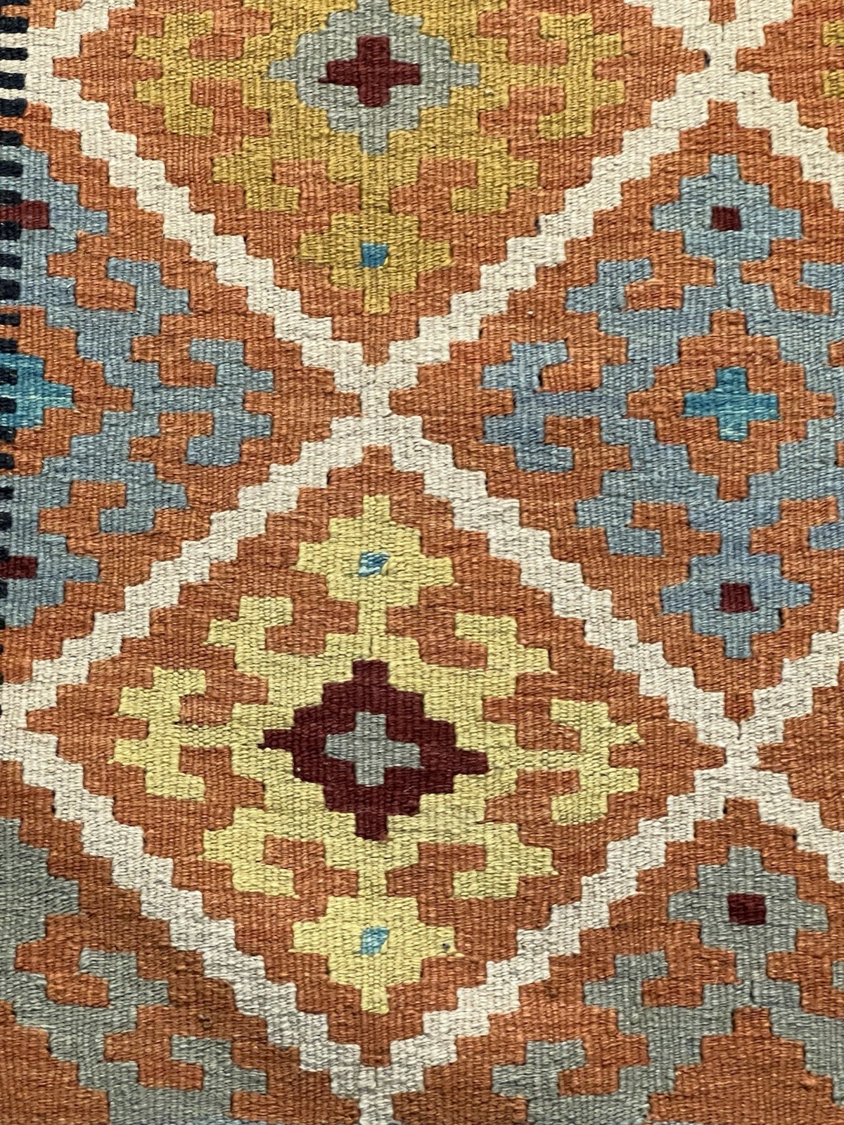 Vintage Kilim Traditional Hand Made Oriental Wool Kilim 5ftx3.2ft 152cmx102cm gallery