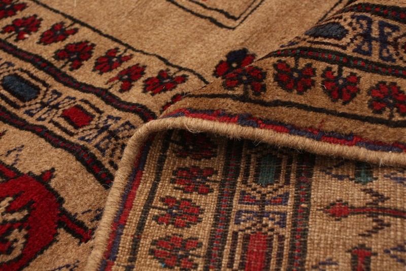 Vintage 6'11" x 10'1" Traditional Hand Knotted Vegetable Dye Wool Area Rug gallery