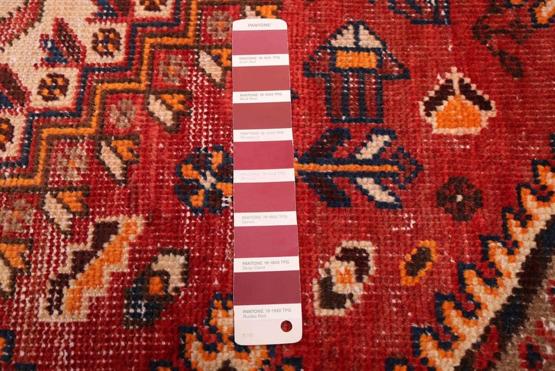 Vintage Geometric Area Rug 5'3" x 9'4" Traditional Hand-Knotted Wool Carpet gallery