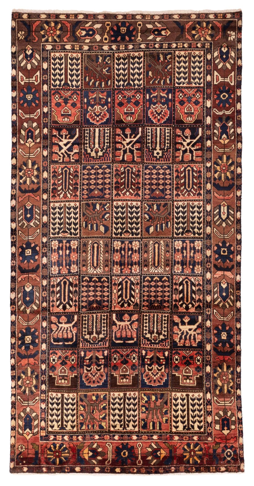 Traditional Vintage Hand-Knotted Area Rug 4'11" x 9'10" Oriental Wool Carpet gallery