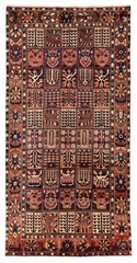 Traditional Vintage Hand-Knotted Area Rug 4’11” x 9’10” Oriental Wool Carpet