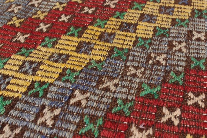 Vintage Hand Woven Area Rug 5'3" x 9'4" Traditional Wool Oriental Carpet gallery