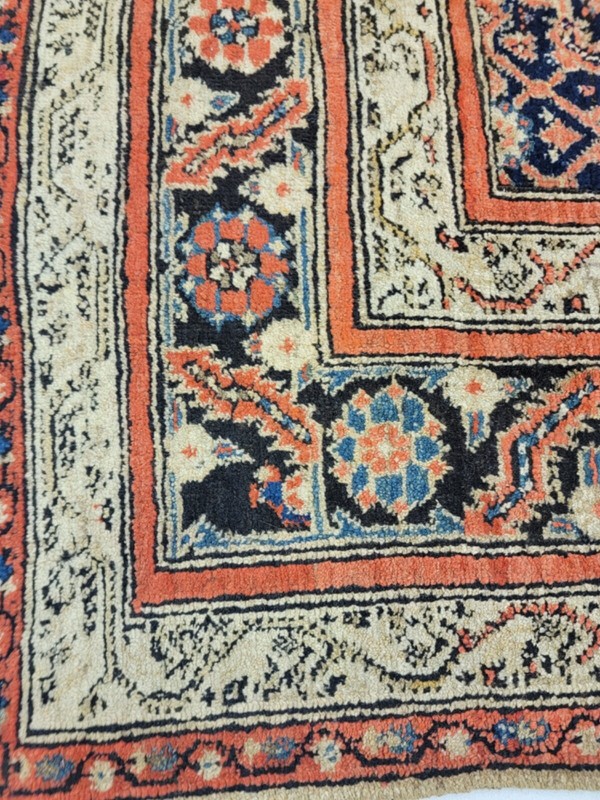 Antique Oriental Hand-Knotted Wool Gallery Size Collectible Malayer 8'5" x 22'10 gallery