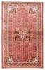 Vintage Hand-Knotted Carpet 4'3" x 6'11" Traditional Oriental Wool Area Rug gallery