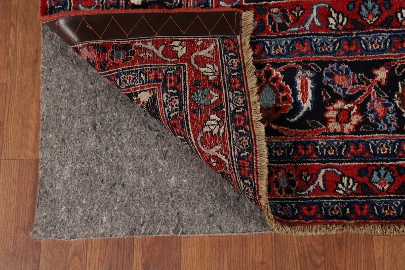 Vintage Ivory Area Rug 7x10 Vegetable Dye Traditional All-Over Hand-knotted Wool gallery