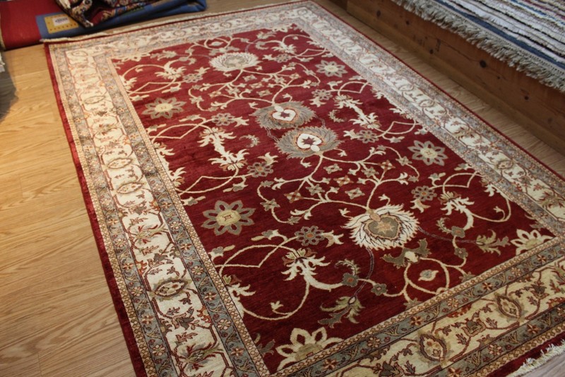 Fine Quality Genuine Handmade Hand Knotted Oriental Rug 6' x 9' Vegetable Dyed gallery