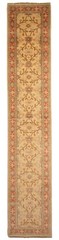 Vintage Hand-knotted Runner Rug 2’6″ x 13’8″ Traditional Oriental Wool Carpet