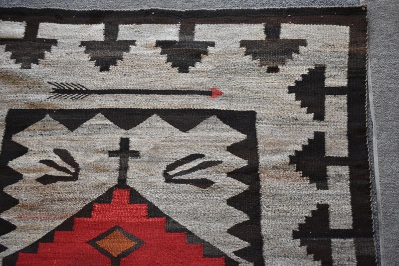 Native American Navajo Handwoven Rug gallery