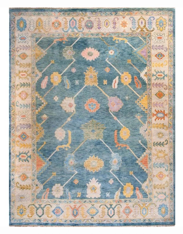 Hand Knotted Oushak Rug 4x6 5x7 6x9 7x10 8x11 9x12 10x14 12x15 Turkish Area Rugs gallery