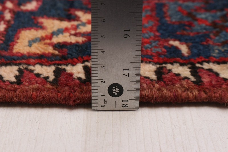 Vintage Traditional Hand-Knotted Area Rug 4'3" x 9'5" Oriental Wool Carpet gallery