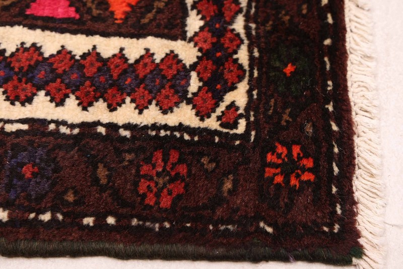 Vintage Hand-Knotted Area Rug 4'0" x 6'1" Traditional Wool Carpet gallery