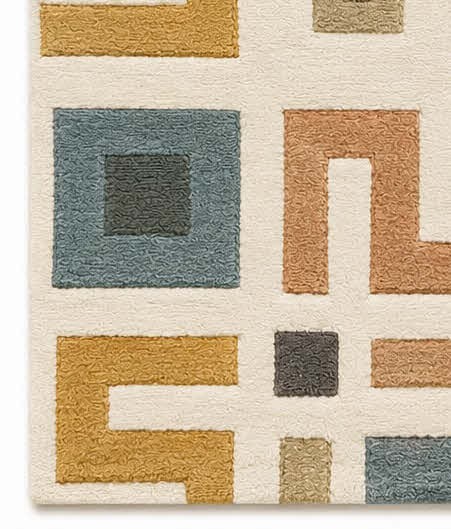 geometric rug, abstract rug, wool rug, contemporary rug, maze pattern rug gallery