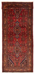 3’9″ x 10’2″ Vintage Hand-knotted Runner Rug Traditional Oriental Wool Carpet