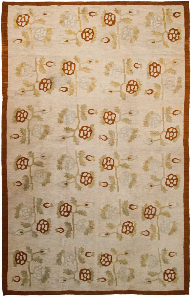 6x9 Antique Authentic Handwoven Bessarabian Kilim 175cmx 264cm