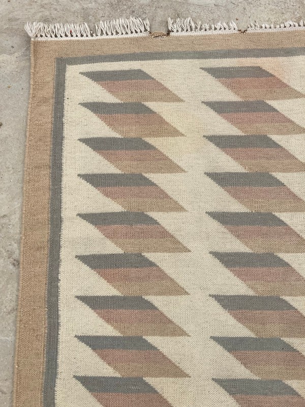 Vintage Traditional Handmade Beautiful Turkish Kilim Floor Rug Carpet 177x126 cm gallery