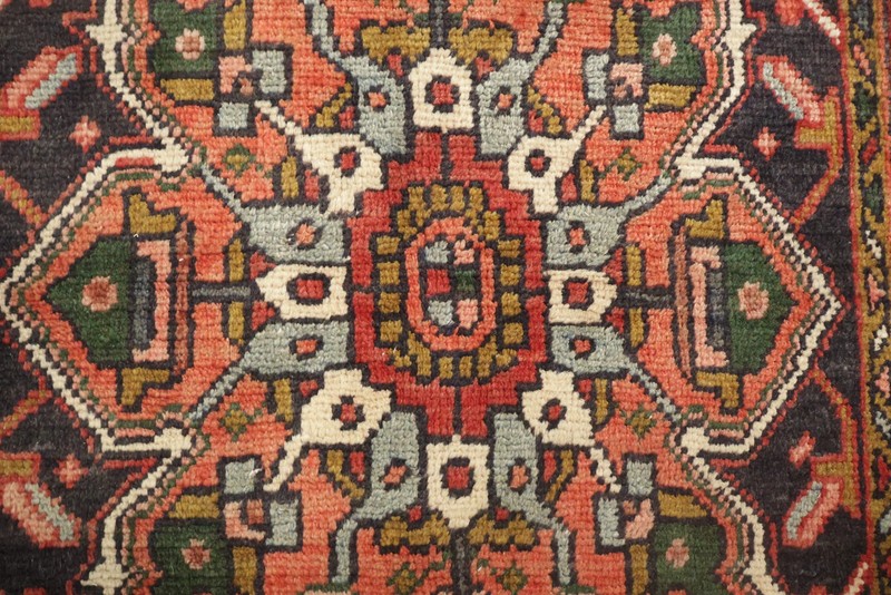 Luxurious Long Runner Rug 4x15 Hand-knotted Wool Traditional Geometric Vintage gallery