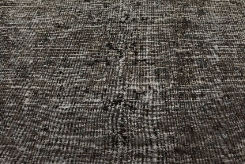 Vintage Anatolia 10′ x 12’8” Gray Distressed Wool Hand-Knotted Oriental Rug gallery