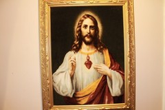 Persian Tabriez Jesus Picture Rug