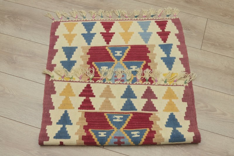 Traditional Vintage Cappadocia Kilim Rug Tribal Handmade Ethnic Carpet 2x3 ft gallery