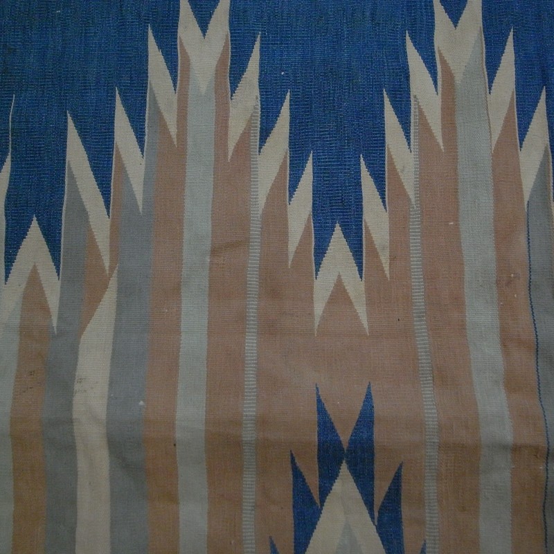 Antique Indian cotton jail dhurrie 7'9" x 14'6" (8x15ft) late 19th century gallery