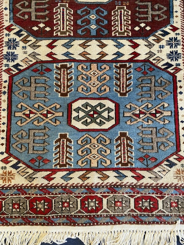 Antique Caucasian Shirvan Accent Rug gallery