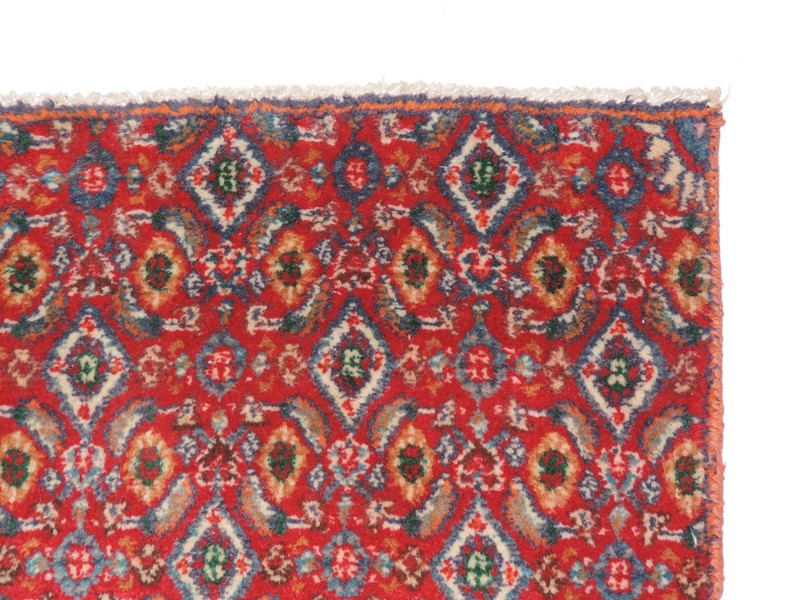 3x6ft. Semi Antique Afghan Balouch Wool Rug gallery