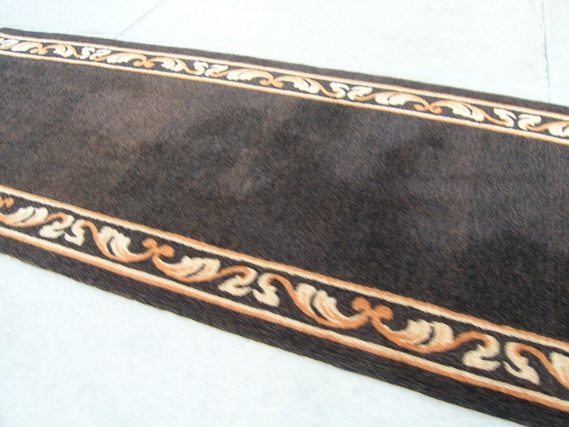 Vintage V'Soske Hooked Tufted Long Gallery Rug 54x204 inches 138x518 cm Excellen gallery