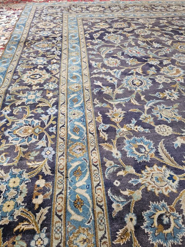 9.7 x 12.4 VINTAGE FINE USHAK RUG CAUCASIAN ANTIQUE SERAPI HERIZ KAZAK gallery