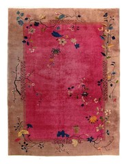 Antique Chinese Art Deco Rug 9.X 11,9″
