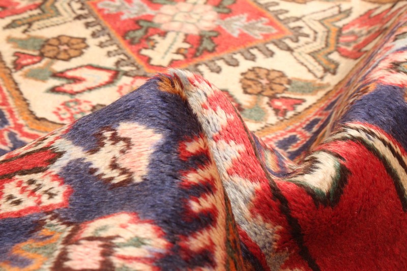 Vintage Traditional Hand-Knotted Area Rug 4'11" x 9'10" Oriental Wool Carpet gallery