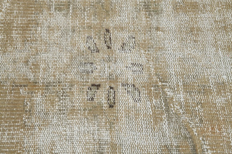 3x7 Turkish Runner Rug, Hand-Knotted Vintage Oushak Rug Small, Boho Decor,697 gallery