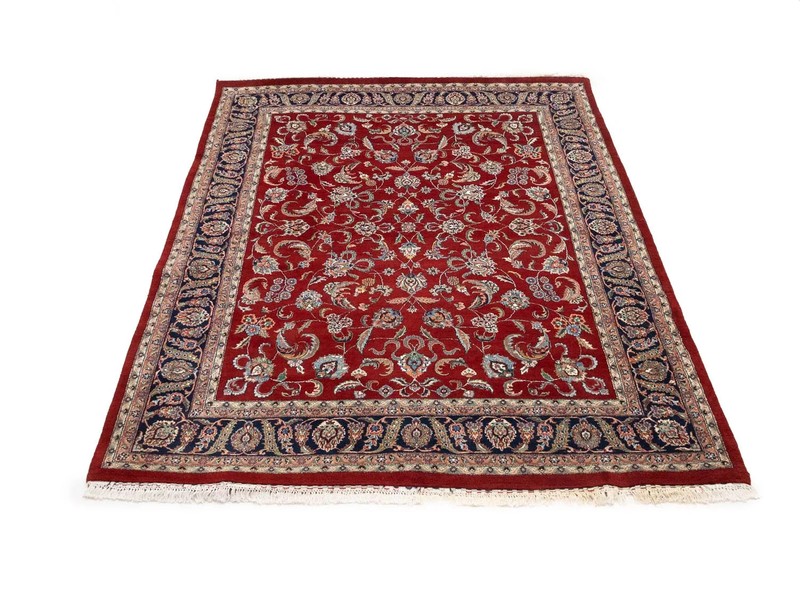Red Floral Classic 8X10 Traditional Oriental Rug - Magic Rugs gallery