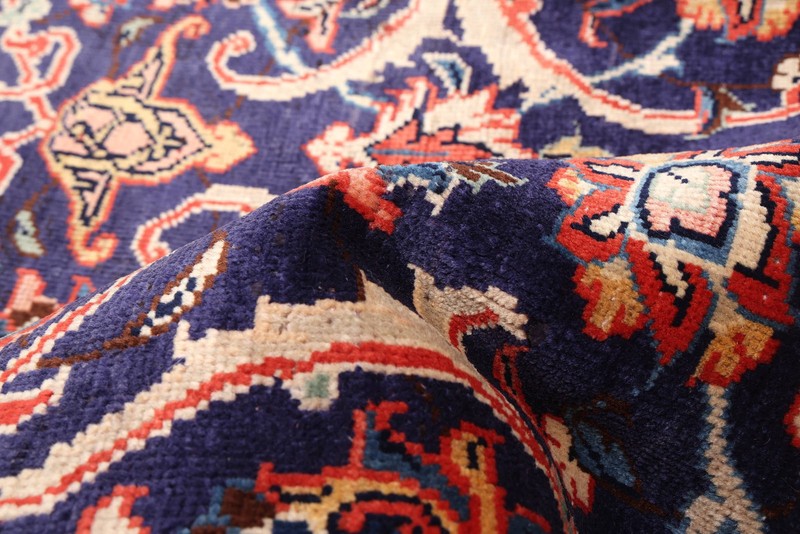 3'9" x 10'11" Vintage Hand-knotted Runner Rug Traditional Oriental Wool Carpet gallery